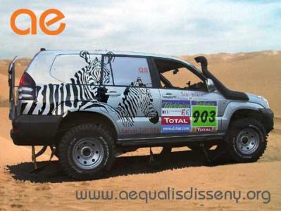 retolació vehicle barcelona dakar 2005 by oriol marrugat